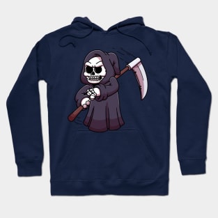 Grim Reaper Doing Tricks Hoodie